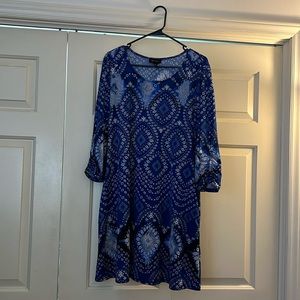 AB Studio dress 3/4 length sleeve